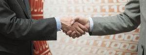 Professionals Shaking Hands
